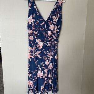 Womens, LOFT sleeveless dress, size 12, rayon/spandex